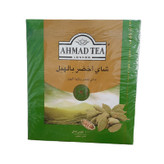 چای سبز تی بگ احمد Ahmad مدل هل دار Cardamom ( پاکت 100 عددی )
