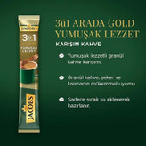 کافی میکس 3 در 1 گلد جاکوبز JACOBS مدل YUMUSAK ( پاکت 40 عددی )