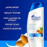 شامپو ضد شوره بادام موی خشک هد اند شولدرز head & shoulders ( 400 میل )