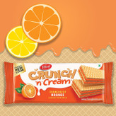 ویفر تیفانی کرانچ tiffany crunch با طعم پرتقال ORANGE ( 65 گرمی )