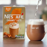 کافی میکس لاته نسکافه Nescafe مدل تافی آجیلی Toffee Nut ( پاکت 8 عددی )