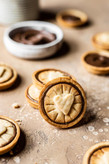 بیسکوئیت کرم شکلاتی نوتلا nutella biscuits ( پاکت 22 عددی )