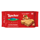 ویفر کلاسیک فندوقی لواکر Loacker مدل NAPOLITANER ( جعبه 10 عددی )
