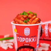 توپوکی ( کیک برنجی ) لیوانی گود سئول GOOD SEOUL مدل کیمچی Kimchi