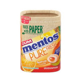 آدامس بدون قند منتوس mentos با طعم میوه های استوایی ( پرتقال ، آناناس ، انبه ) ( 50 عددی )