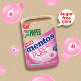 آدامس بدون قند منتوس mentos مدل BUBBLE FRESH ( 50 عددی )
