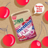 آدامس بدون قند منتوس mentos با طعم گیلاس ( 50 عددی )