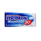 قرص خوشبو کننده دهان بدون قند منتوس mentos مدل Cean BREATH با طعم نعناع تند ( 50 عددی )