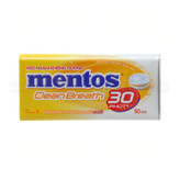 قرص خوشبو کننده دهان بدون قند منتوس mentos مدل Cean BREATH با طعم لیمو تازه ( 50 عددی )