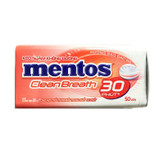 قرص خوشبو کننده دهان بدون قند منتوس mentos مدل Cean BREATH با طعم هلو تازه ( 50 عددی )