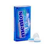 قرص خوشبو کننده دهان بدون قند منتوس mentos مدل PURE FRESH با طعم نعناع تند ( 50 عددی )
