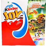 تخم مرغ شانسی شکلاتی کیندر جوی KInder Joy ( پسرانه )
