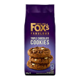 کوکی شکلاتی سه گانه فوکس FOXS مدل COOKIES ( بسته 180 گرمی )
