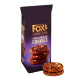 کوکی شکلاتی سه گانه فوکس FOXS مدل COOKIES ( بسته 180 گرمی )