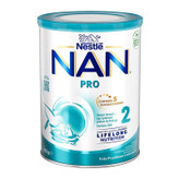 شیر خشک نان پرو 2 نستله Nestle NAN pro ( قوطی 800 گرمی ) مناسب کودکان بالای 6 ماه