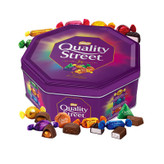 شکلات مخلوط نستله Nestle مدل کوالیتی استریت Quality Street ( جعبه کادوئی 900 گرمی )