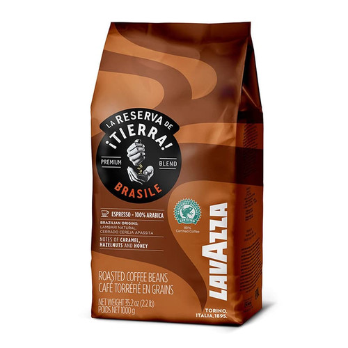 دانه قهوه لاوازا lavazza مدل BRASILE ( پاکت یک کیلویی )