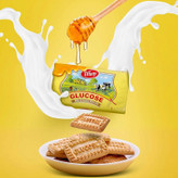 بیسکوئیت شیر و عسل گلوکز تیفانی Tiffany Glucose ( بسته 10 عددی )
