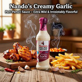 سس ناندوز Nando’s مدل سیر خامه ای Nando’s Creamy Garlic ( 250 گرم )