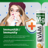 قرص جوشان ایوام EVAM مدل منیزیم و ویتامین بی کمپلکس Magnesium + B-Complex ( 20 عددی )