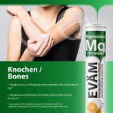 قرص جوشان ایوام EVAM مدل منیزیم و ویتامین بی کمپلکس Magnesium + B-Complex ( 20 عددی )