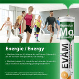 قرص جوشان ایوام EVAM مدل منیزیم و ویتامین بی کمپلکس Magnesium + B-Complex ( 20 عددی )
