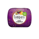 قرص خوشبو کننده دهان بدون قند نعناع تازه کامپس Compass Fresh Mints با طعم انبه و پشن فروت Mango Passion Fruit
