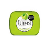 قرص خوشبو کننده دهان بدون قند نعناع تازه کامپس Compass Fresh Mints با طعم سیب سبز Green Apple
