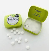 قرص خوشبو کننده دهان بدون قند نعناع تازه کامپس Compass Fresh Mints با طعم سیب سبز Green Apple