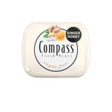 قرص خوشبو کننده دهان بدون قند نعناع تازه کامپس Compass Fresh Mints با طعم زنجبیل و عسل Ginger Honey