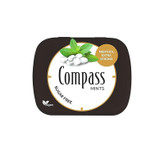 قرص خوشبو کننده دهان بدون قند نعناع کامپس Compass Mints با طعم نعناع فوق العاده قوی Menthol Extra Strong