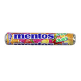 آبنبات خوشبو کننده دهان منتوس Mentos با طعم میوه ای Fruit ( پرتقال ، توت فرنگی ، لیمو )