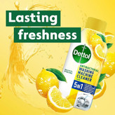 جرم گیر و ضدعفونی کننده 5 در 1 ماشین لباسشویی آنتی باکتریال دتول Dettol رایحه لیمو LEMON