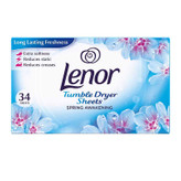 دستمال خوشبو کننده لباس لنور Lenor رایحه بیداری بهار Spring Awakening ( بسته 34 عددی )