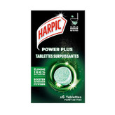 قرص تمیز کننده توالت فرنگی پاور پلاس هارپیک HARPIC مدل فوق العاده قوی Surpussantes ( بسته 6 عددی )