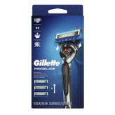 ست اصلاح مردانه ژیلت Gillette مدل Proglide ( دسته و 3 عدد یدک )