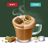 کاپوچینو فوری جاکوبز JACOBS طعم شکلات دبی Dubai Chocolate ( بسته 8 عددی )
