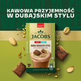 کاپوچینو فوری جاکوبز JACOBS طعم شکلات دبی Dubai Chocolate ( بسته 8 عددی )