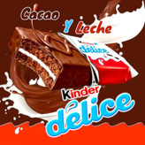 کیک شکلاتی دلیس کیندر Kinder delice ( بسته 10 عددی )