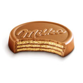ویفر شکلاتی فندوقی میلکا milka مدل سکه ای ( 30 گرمی )