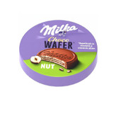 ویفر شکلاتی فندوقی میلکا milka مدل سکه ای ( 30 گرمی )