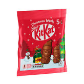 مینی شکلات شیری کریسمس کیت کت نستله Nestle Kit Kat ( بسته 5 عددی )