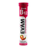 قرص جوشان ایوام EVAM مدل Vitamin B12 ( 20 عددی )