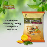 پاستیل زنجبیلی جینجربون Gingerbon با طعم انبه ( بسته 125 گرمی )