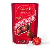 ترافل شکلاتی لینت لیندور Lindt Lindor مدل شیری Milk ( جعبه 200 گرمی )