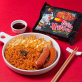نودل سامیانگ samyang با طعم مرغ تند بولداک ( بسته 140 گرمی )