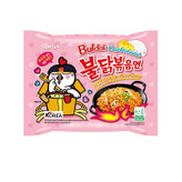 نودل سامیانگ samyang با طعم مرغ تند و چهار پنیر ( بسته 130 گرمی )
