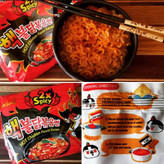 نودل سامیانگ samyang با طعم مرغ خیلی تند ( بسته 140 گرمی )
