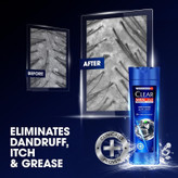 شامپو ضد شوره زغالی تمیز کننده عمیق کلیر CLEAR مدل Deep Cleanse ( 350 میل )