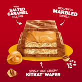 شکلات تخته ای کیت کت نستله Nestle kitkat مدل کارامل نمکی Salted Caramel ( 99 گرمی )